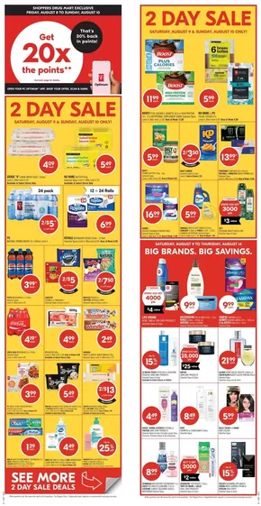 Shoppers Drug Mart catalogue in Abbotsford | Shoppers Drug Mart Weekly ad | 2025-08-09T00:00:00.000Z - 2025-08-14T00:00:00.000Z