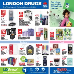 London Drugs catalogue in Montreal | London Drugs Weekly ad | 2025-08-08T00:00:00.000Z - 2025-09-10T00:00:00.000Z