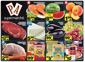 Supermarché PA catalogue in Fisherville ON | Spéciaux de la semaine | 2025-08-11T00:00:00.000Z - 2025-08-17T00:00:00.000Z