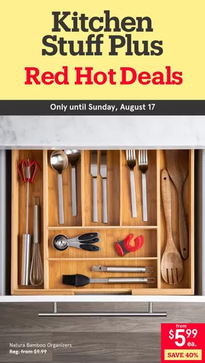 Kitchen Stuff Plus catalogue | Kitchen Stuff Plus weeky flyer | 2025-08-11T00:00:00.000Z - 2025-08-17T00:00:00.000Z