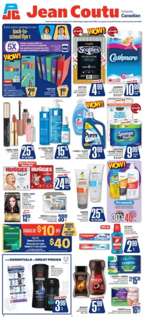 Jean Coutu catalogue in Musquodoboit Harbour | Great offer for all customers | 2025-08-14T00:00:00.000Z - 2025-08-20T00:00:00.000Z