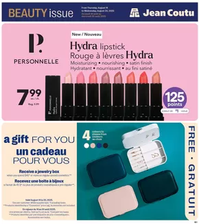 Jean Coutu catalogue in Saint-Lambert | Exclusive bargains | 2025-08-14T00:00:00.000Z - 2025-08-20T00:00:00.000Z