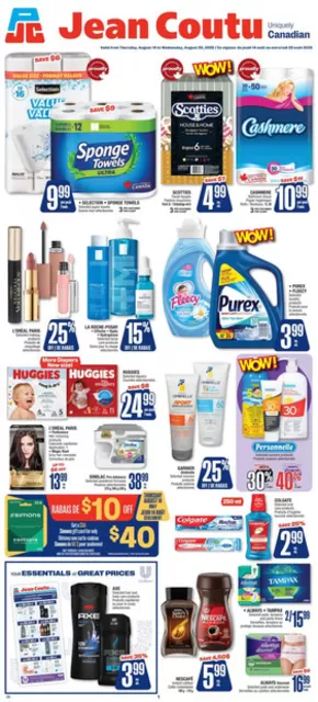 Jean Coutu catalogue in Porters Lake | Exclusive deals and bargains | 2025-08-14T00:00:00.000Z - 2025-08-20T00:00:00.000Z