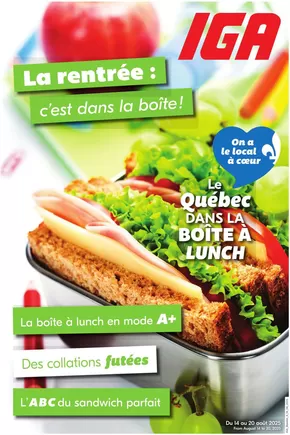 IGA catalogue in Montreal | Attractive special offers for everyone | 2025-08-14T00:00:00.000Z - 2025-08-20T00:00:00.000Z
