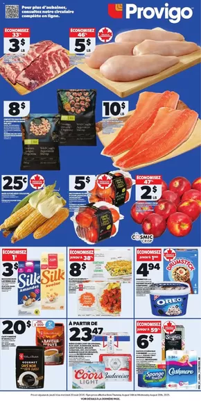 Provigo catalogue in Saguenay | Top offers for smart savers | 2025-08-14T00:00:00.000Z - 2025-08-20T00:00:00.000Z