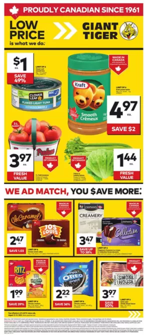 Giant Tiger catalogue | Current bargains and offers | 2025-08-13T00:00:00.000Z - 2025-08-19T00:00:00.000Z