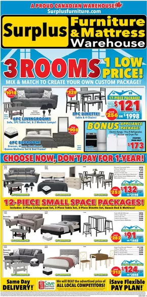 Surplus Furniture catalogue in Kindersley | Weekly flyer august 11 to 24 | 2025-08-12T00:00:00.000Z - 2025-08-26T00:00:00.000Z