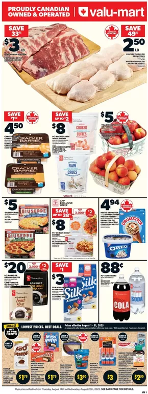 Valu-mart weeky flyer