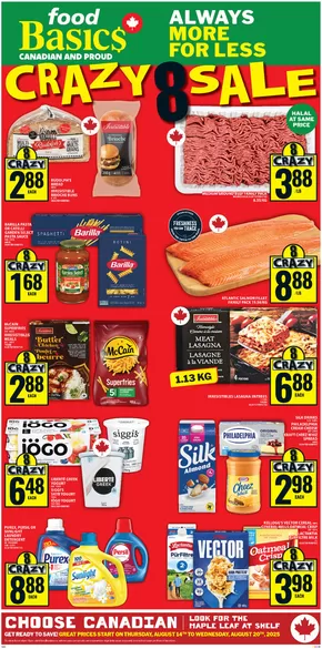 Food Basics catalogue in Oakville | Great discounts on selected products | 2025-08-14T00:00:00.000Z - 2025-08-20T00:00:00.000Z