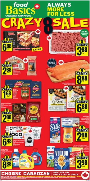 Food Basics catalogue | Current special promotions | 2025-08-14T00:00:00.000Z - 2025-08-20T00:00:00.000Z