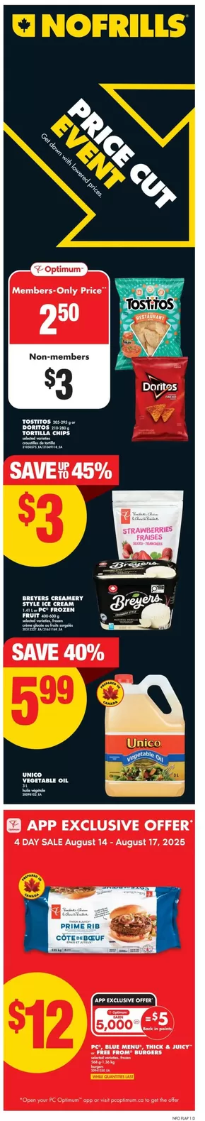 No Frills catalogue in Musquodoboit Harbour | Great offer for all customers | 2025-08-14T00:00:00.000Z - 2025-08-20T00:00:00.000Z
