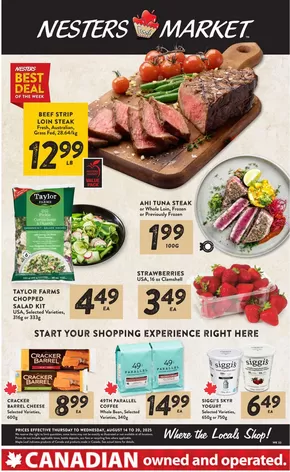 Nesters Market catalogue in Gatineau | Nesters best deal of the week  | 2025-08-14T00:00:00.000Z - 2025-08-20T00:00:00.000Z