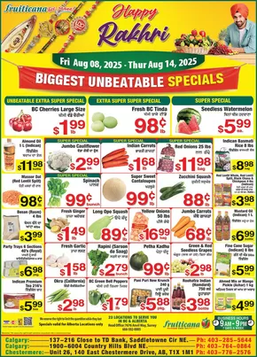 Fruiticana catalogue in Gatineau | Fruiticana Weekly Specials | 2025-08-14T00:00:00.000Z - 2025-08-14T00:00:00.000Z
