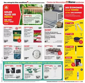 Home Hardware catalogue in Head of Jeddore | Top offers for smart savers | 2025-08-14T00:00:00.000Z - 2025-08-27T00:00:00.000Z