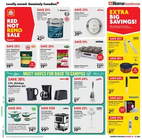 Home Hardware catalogue in Head of Jeddore | Great offer for bargain hunters | 2025-08-14T00:00:00.000Z - 2025-08-27T00:00:00.000Z