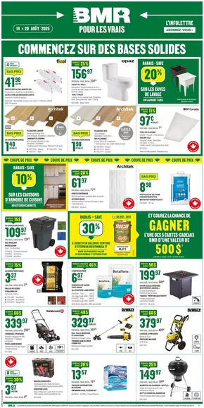 BMR catalogue in Cap-Chat | Weekly Ad | 2025-08-14T00:00:00.000Z - 2025-08-20T00:00:00.000Z