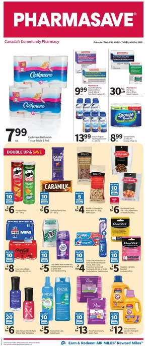 Pharmasave catalogue in Leamington | Save now with our deals | 2025-08-08T00:00:00.000Z - 2025-08-14T00:00:00.000Z
