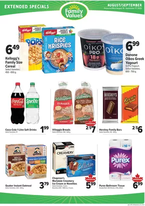 Family Foods catalogue in The Pas | Family Foods monthly flyer | 2025-08-14T00:00:00.000Z - 2025-09-17T00:00:00.000Z