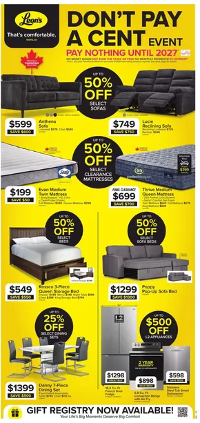Leon's catalogue in Belleville | Corporate Stores | 2025-08-14T00:00:00.000Z - 2025-09-03T00:00:00.000Z