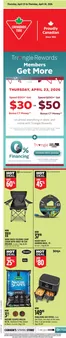Canadian Tire catalogue | Great discounts on selected products | 2026-04-23T00:00:00.000Z - 2026-04-30T00:00:00.000Z
