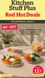 Kitchen Stuff Plus catalogue | Kitchen Stuff Plus weeky flyer | 2026-07-27T00:00:00.000Z - 2026-08-03T00:00:00.000Z