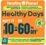 Healthy Planet catalogue | Healthy days 10 - 60 % | 2026-09-17T00:00:00.000Z - 2026-09-20T00:00:00.000Z