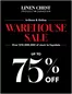 Linen Chest catalogue | Warehouse sale Up to 75 % off | 2026-10-01T00:00:00.000Z - 2026-10-04T00:00:00.000Z