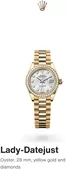Rolex catalogue in Vancouver | Lady Datejust | 2025-04-23T00:00:00.000Z - 2025-12-31T00:00:00.000Z