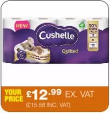 Cushelle - Quilted
