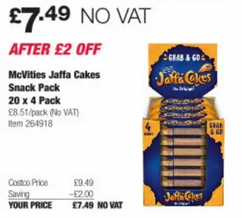 Mcvities - Jaffa Cakes