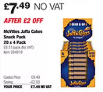 Mcvities - Jaffa Cakes
