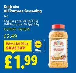 Lidl - All Purpose Seasoning