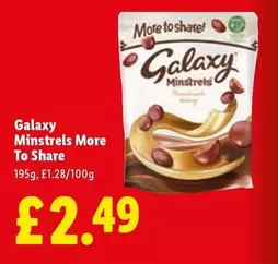 Galaxy - Minstrels More To Share