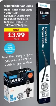 Wiper Blade/Car Bulbs