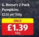 Reese's - 2 Pack Pumpkins
