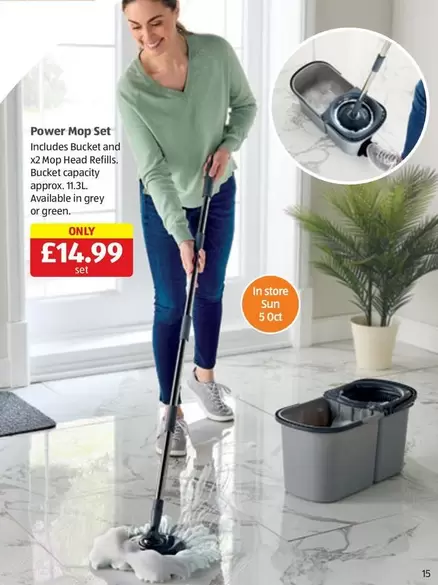 Head - Power Mop Set