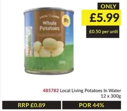 Potatoes In Water