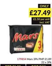 Mars - 3Pk PMP