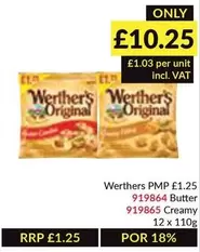 Werther's Original - Butter, Creamy