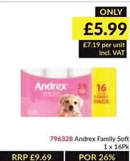 Andrex - Family Soft