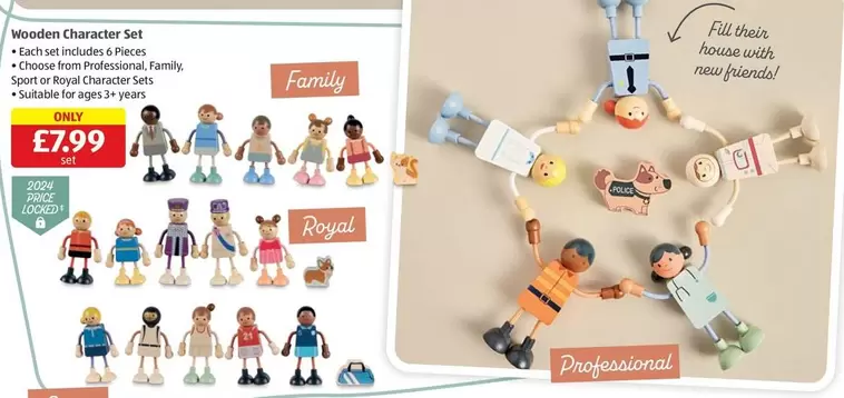 Royal - Wooden Character Set
