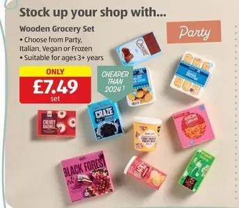 Frozen - Wooden Grocery Set