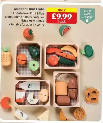 Wooden Food Crate