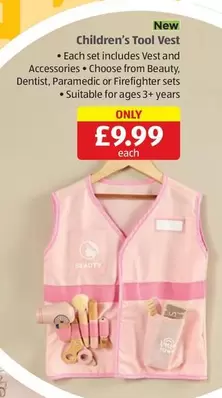 Children's Tool Vest