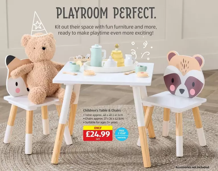 Children's Table & Chairs