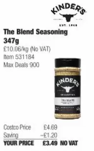 Kinder - The Blend Seasoning
