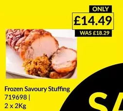 Frozen -  Savoury Stuffing