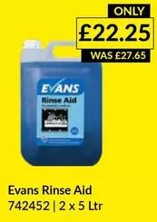 Evans - Rinse Aid