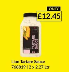 Lion - Tartare Sauce