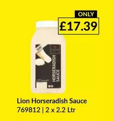 Lion - Horseradish Sauce
